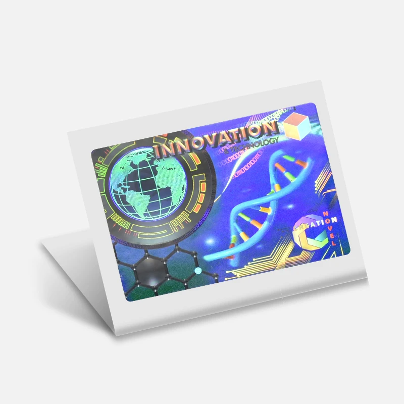 Custom multiply technology Anti-counterfeit hologram sticker holographic label