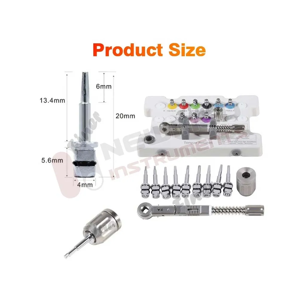 Набор отверток для зубных имплантатов