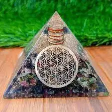 Wholesale Natural Crystal Stones Chips Including Opalite Malachite Amethyst for Meditation and Orgone Energy Pyramid Sale