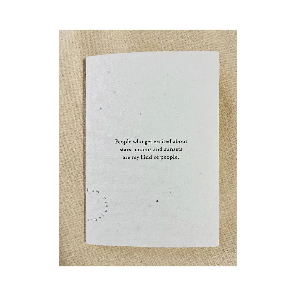 Indian Exporter of PlantabLE GOWING Paper Printed Cards Eco friendly Bio degradable Tree Free Paper and Handmade