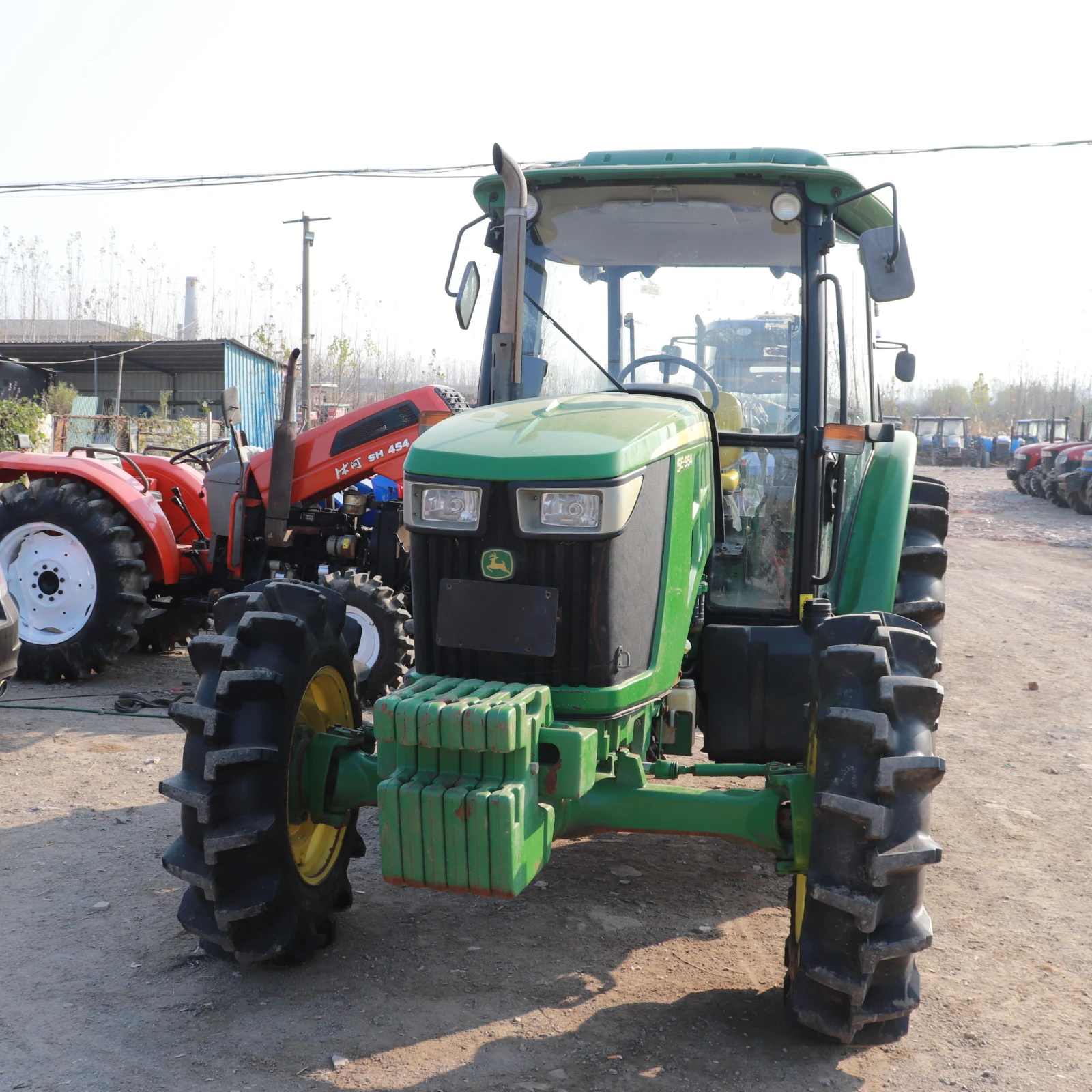 Used foton lovol 504 Kubota yto john and deere new and holland electric walking yanmar compact mini farm tractor for sale