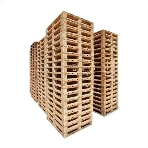 WOOD PALLET logistic transport pallet cheap solid wood heat treatment fumigating pallet EURO standard 4-way CP3