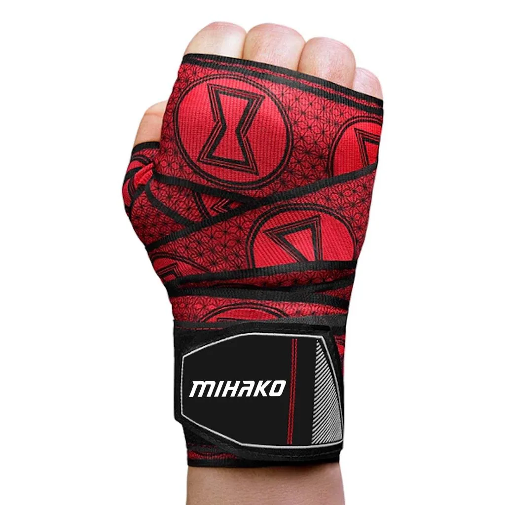 High Quality Custom Logo Printing Pure Cotton Wrist Wraps Bandage Boxing Hand Wraps