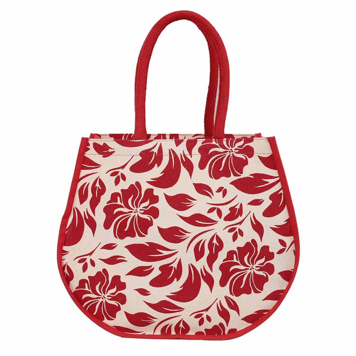 Ladies Eco friendly and pocket friendly nice looking fashionable Canvas handbag and waved padded handle for multi use