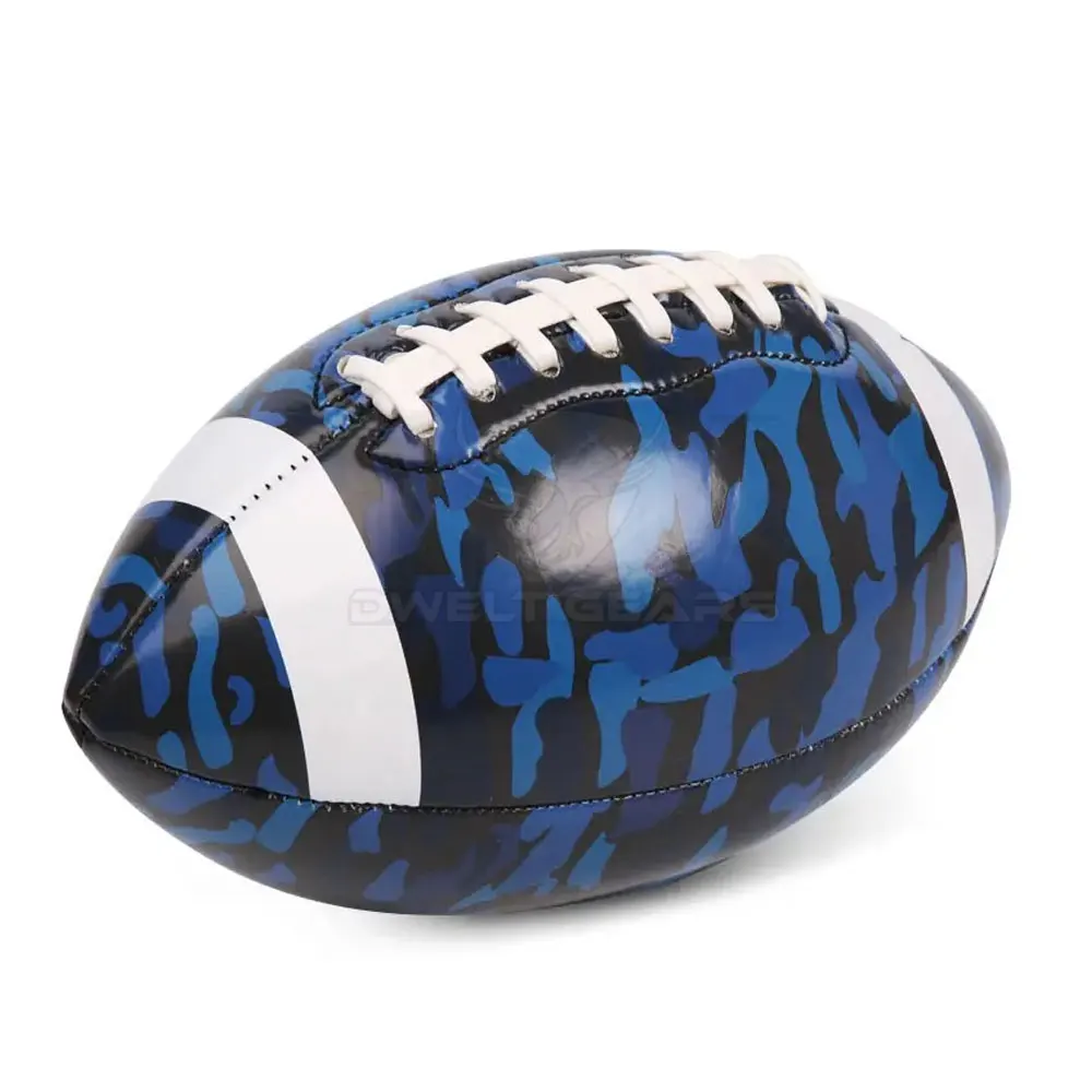 Customized Design Promotional And Match Pu or original leather Rugby Ball Size 5 Match Rugby