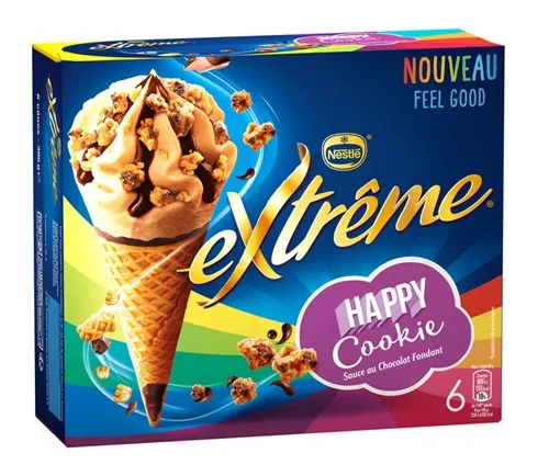 Экзотическое манго Nestle и фруктовые конусы