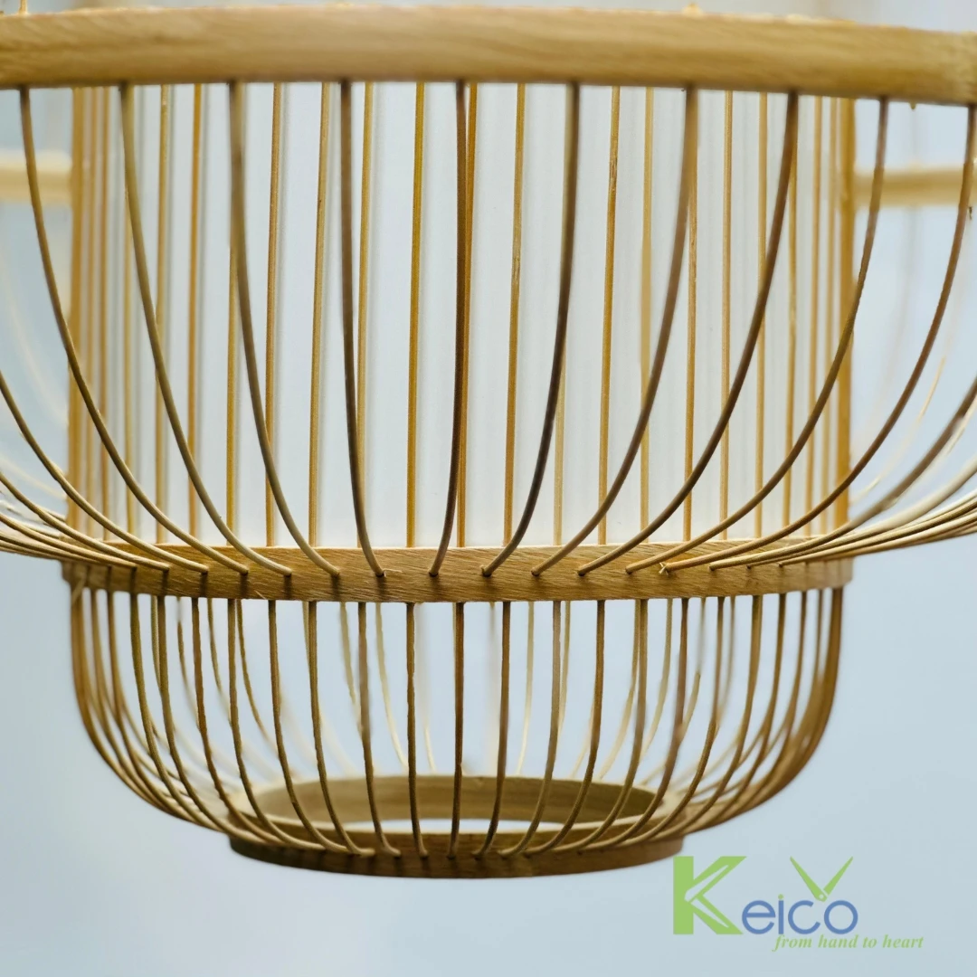 Best selling 2023 2024 high quality hand woven handmade natural bamboo lighting decor pendant hanging for home restaurant