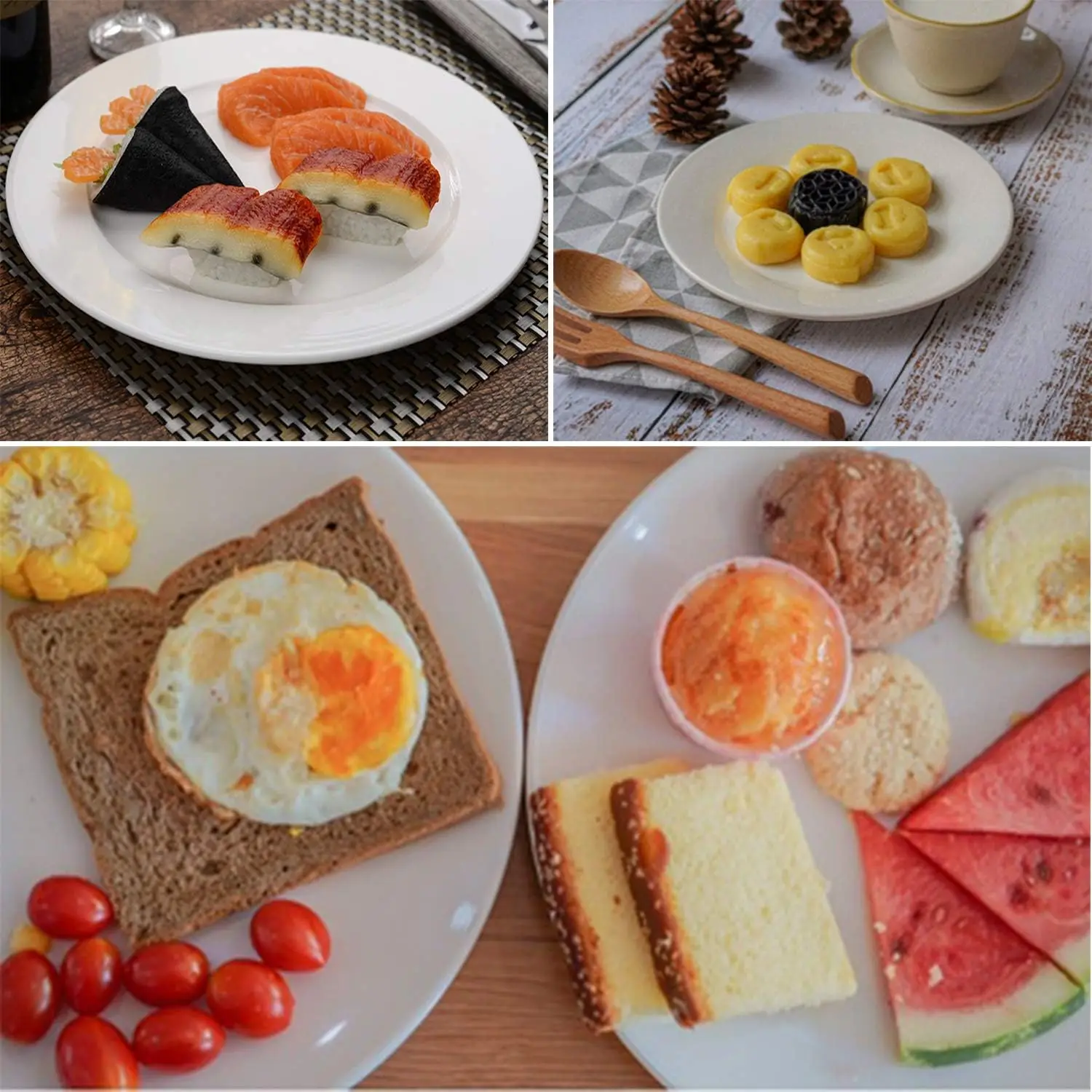 Wholesale Prices Customized Wedding Hotel White Round Fine Sublimated Ceramic Dinner Flat Plates for Hotel Wedding Restaurant