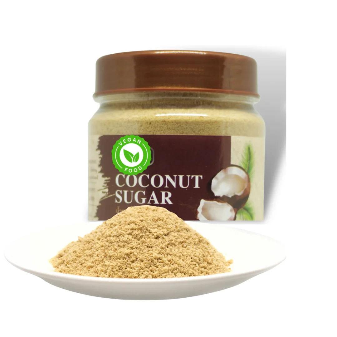 AD 300g Organic Coconut Blossom Sugar in Glass Jar Product of Thailand Wholesale Best Price