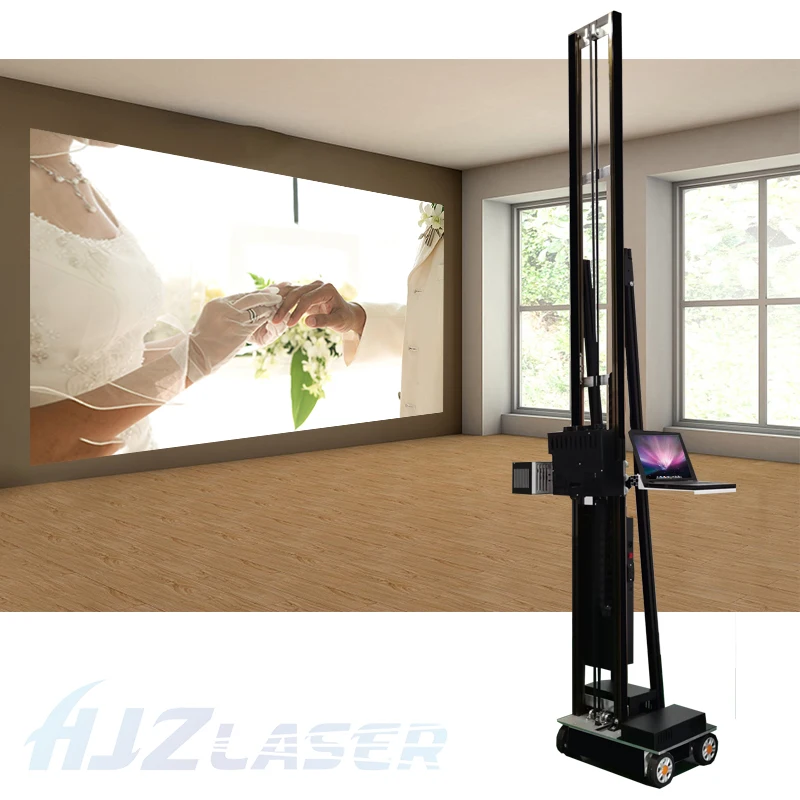 HJZ factory high quality and cost-effective uv wall printer vertical wall printer one head or two heads available