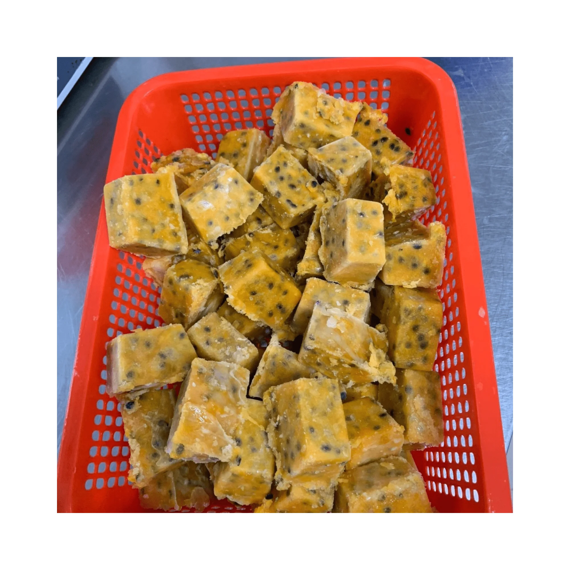 Самые продаваемые замороженные фрукты самые популярные продукты реальные фруктовые ароматы взрывающиеся IQF Замороженные маракуйи для покупателя из Вьетнама