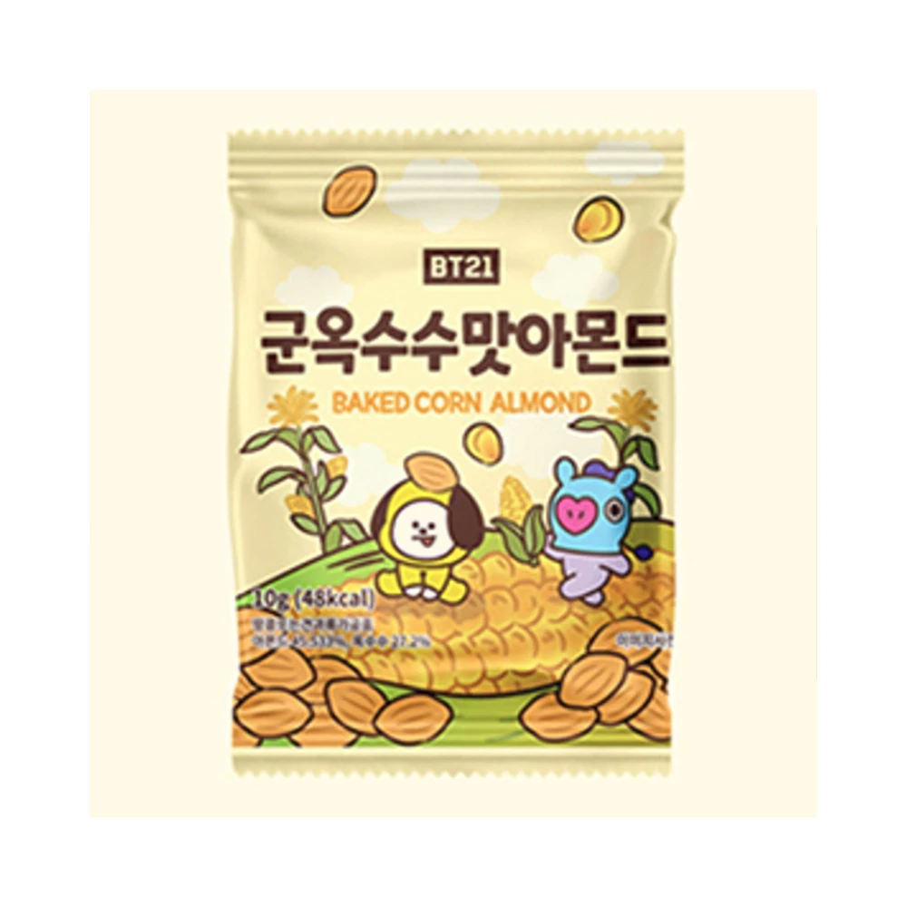 Honey Butter Almond 10g Delivery from Korea on the fastest way New Arrival Product In Korea Best Price and Good Product