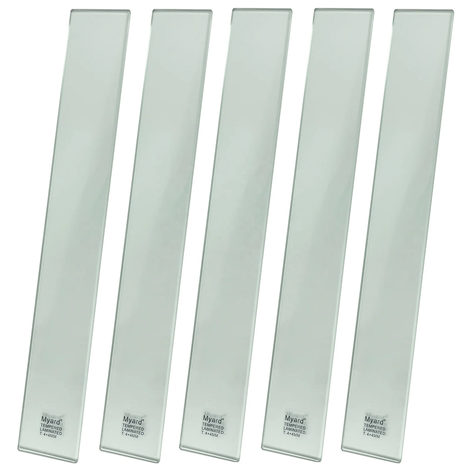 Excellent Design Long-Lasting 3-Layer Laminated Glass Deck Balusters For Indoor And Outdoor