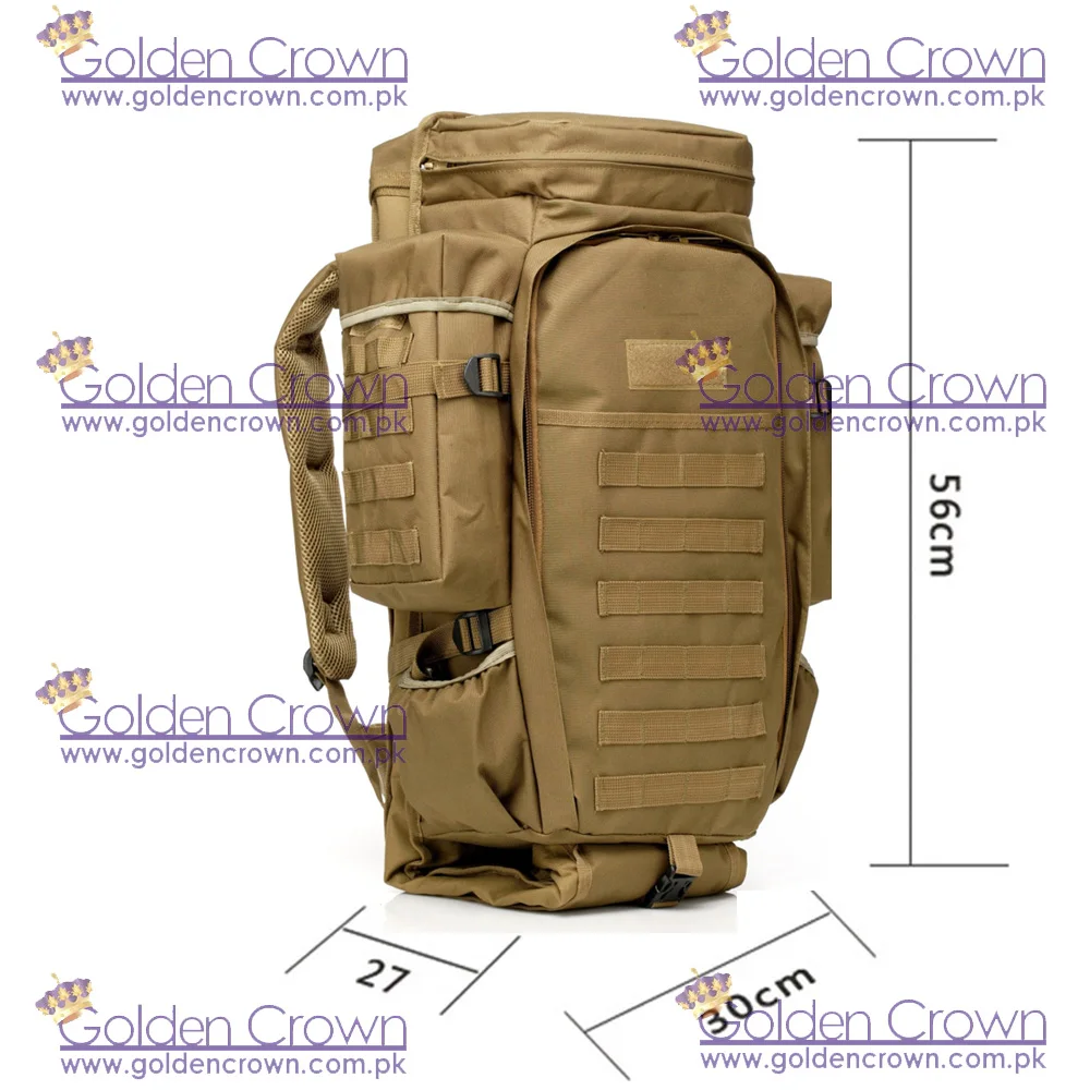Wholesale 70L Security Tactical Backpack Molle Camping Bag Hunting Climbing Outdoor Security Travel Fishing