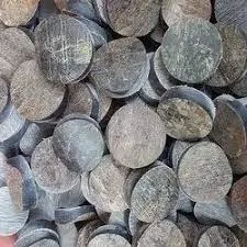 Skin buffalo horn blank button  factory price customise size