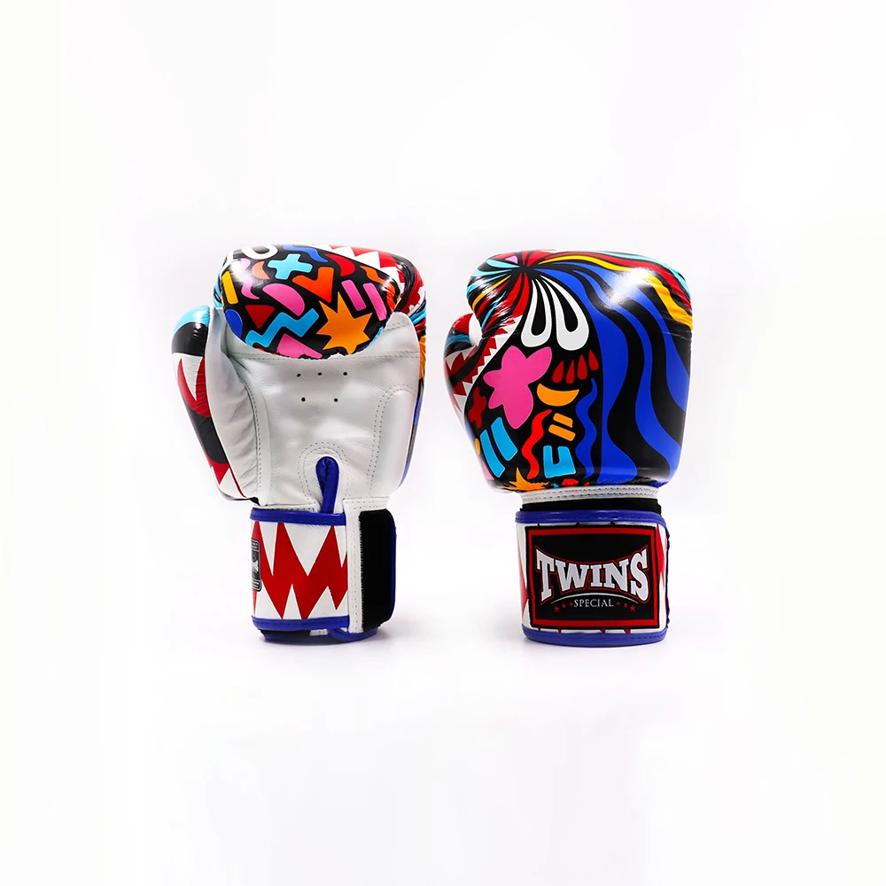 Professional Twins Boxing Gloves Cowhide Leather Custom Design and Logo Hand Made in Pakistan Twins Boxing Gloves
