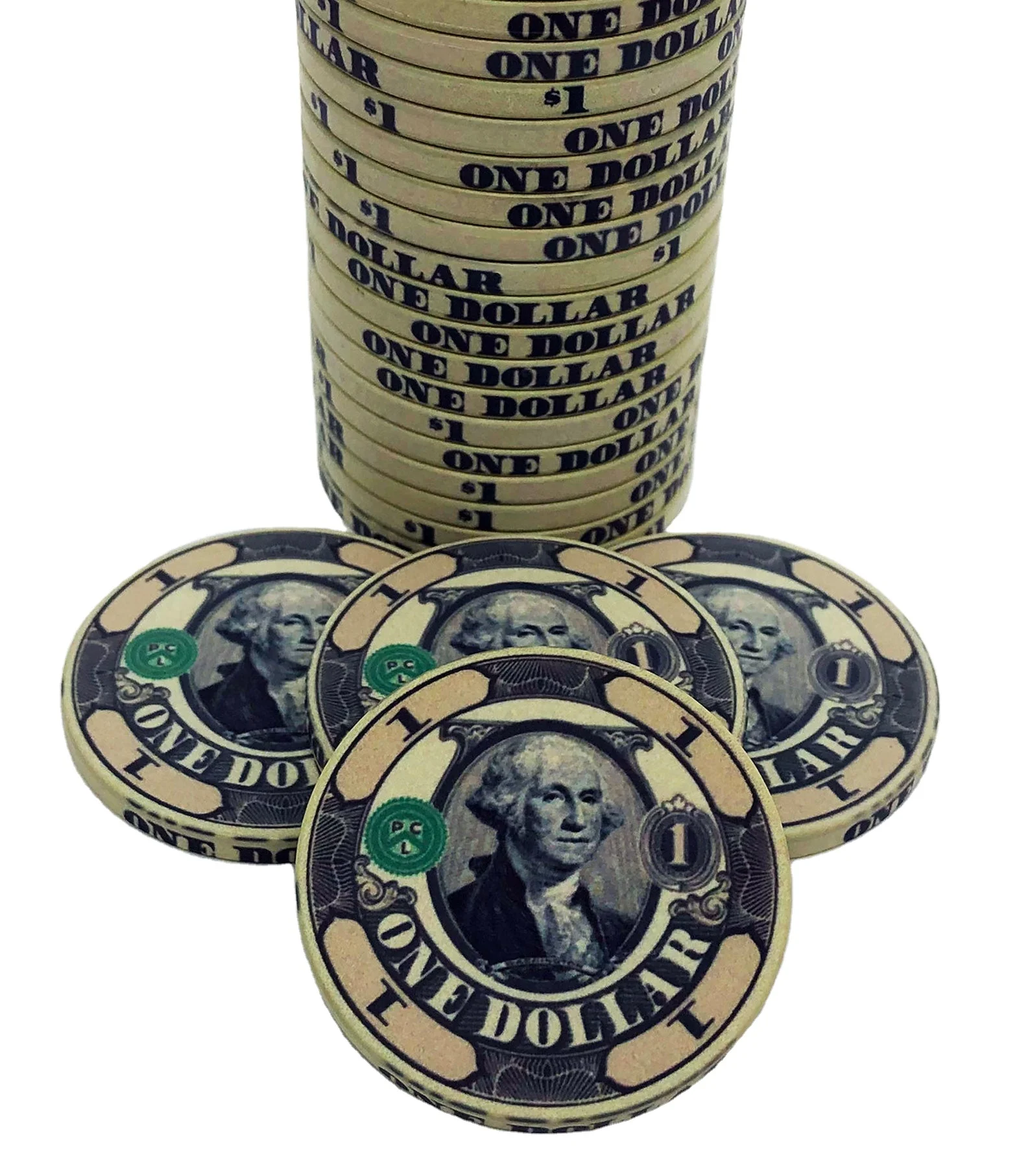 Customisable Casino quality 10 grams Ceramic Material Poker Chips 40MM poker chips with customised design colour and logo