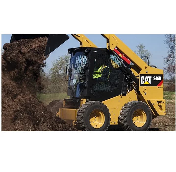 Construction Machinery New Good Condition Steer skid kubota and Cat Loader Skid Steer Ready To Ship