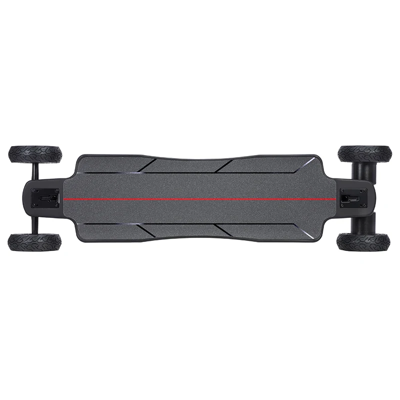 Deo Classical Carbon Fiber Direct Drive Off Road Electric Skateboard 60km Range 50kph Top Speed Mountain Electric Longboard