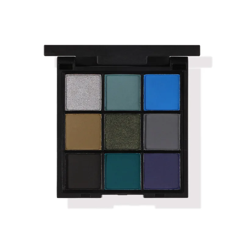 Shimmering Waterproof Dry Powder Eye Shadow Macaron nine color eyeshadow tray