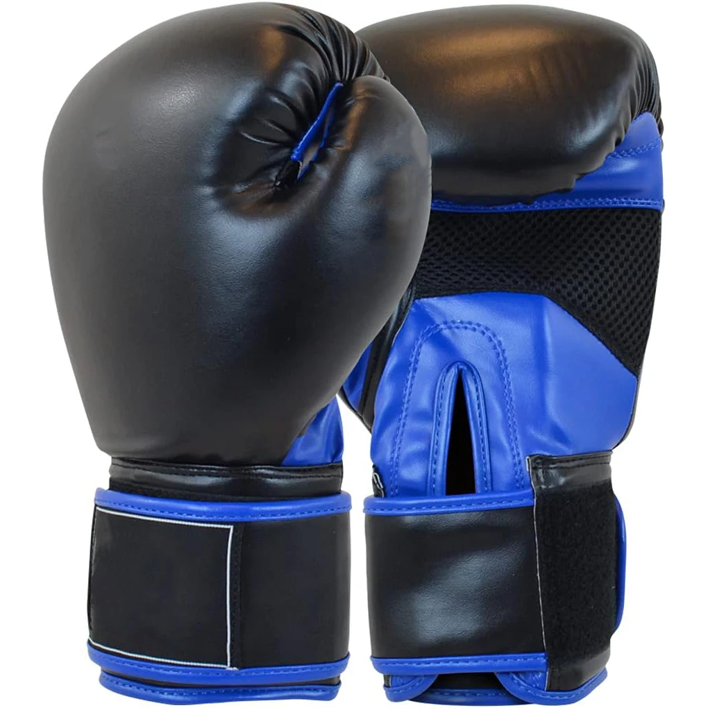 White leather winning boxing gloves professional fighting boxing gloves genuine leather gloves