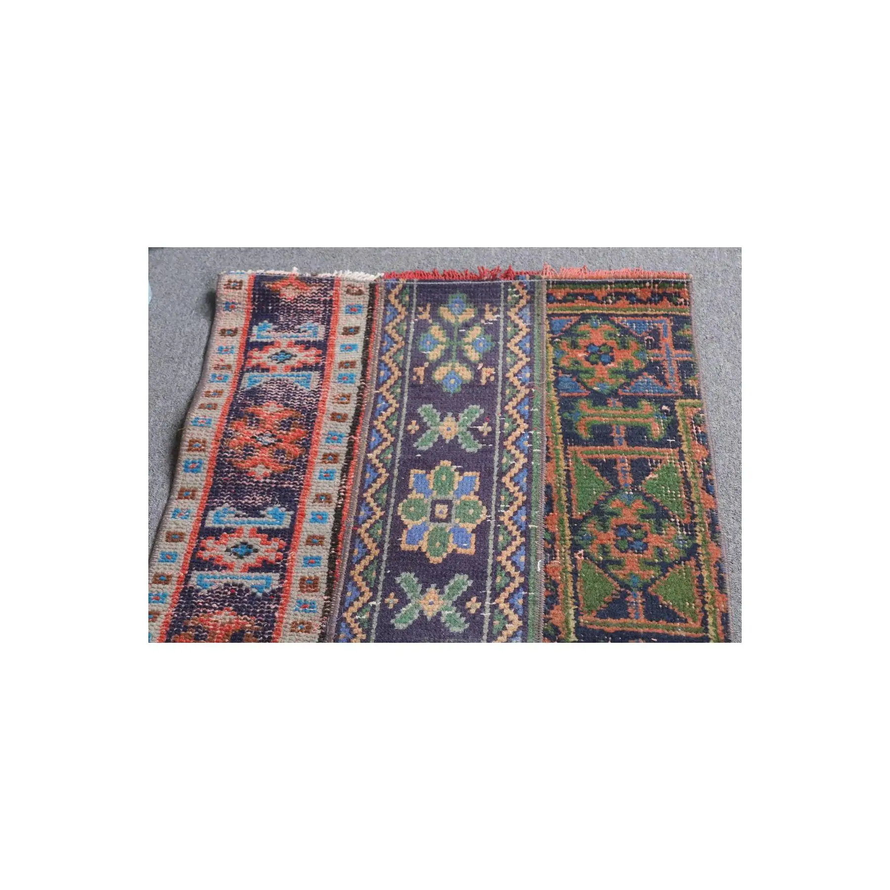 Hand Woven Carpet, Turkish Carpet 51x89 Cm Carpet Red