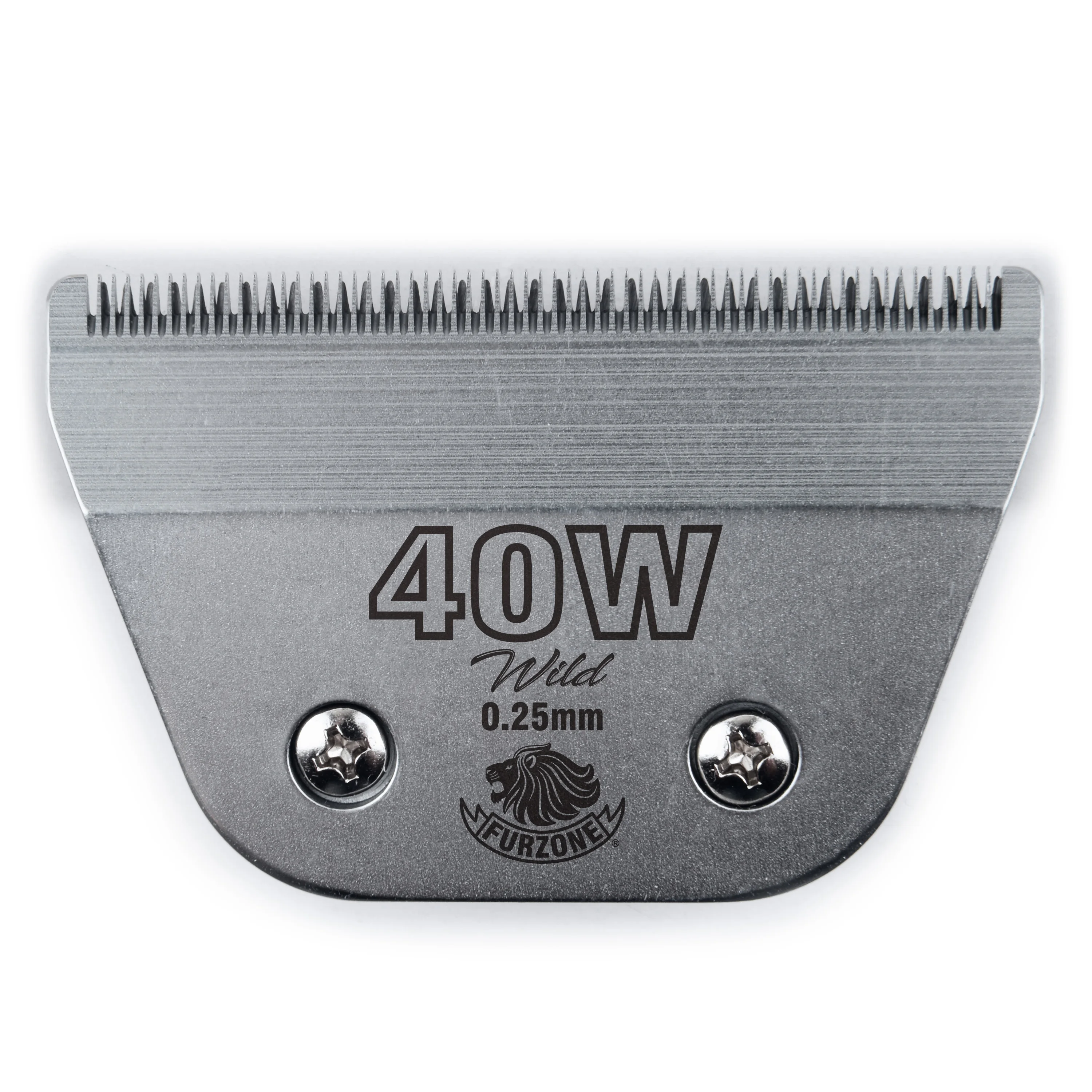 Furzone Size 40W-0.25mm Skip Teeth Wide Dog Grooming Clipper Wild Blades