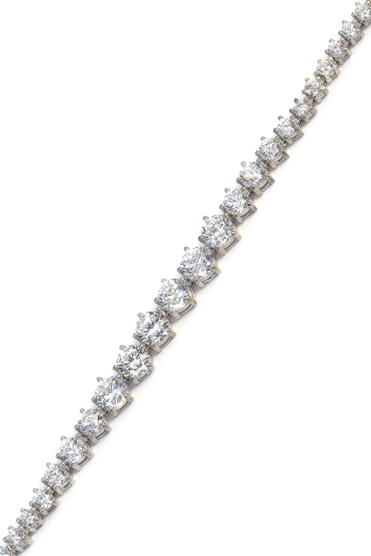 High Quality Baguette Tennis Bracelet for Women Sterling Silver Wedding Bracelets for Brides Fine Jewellery