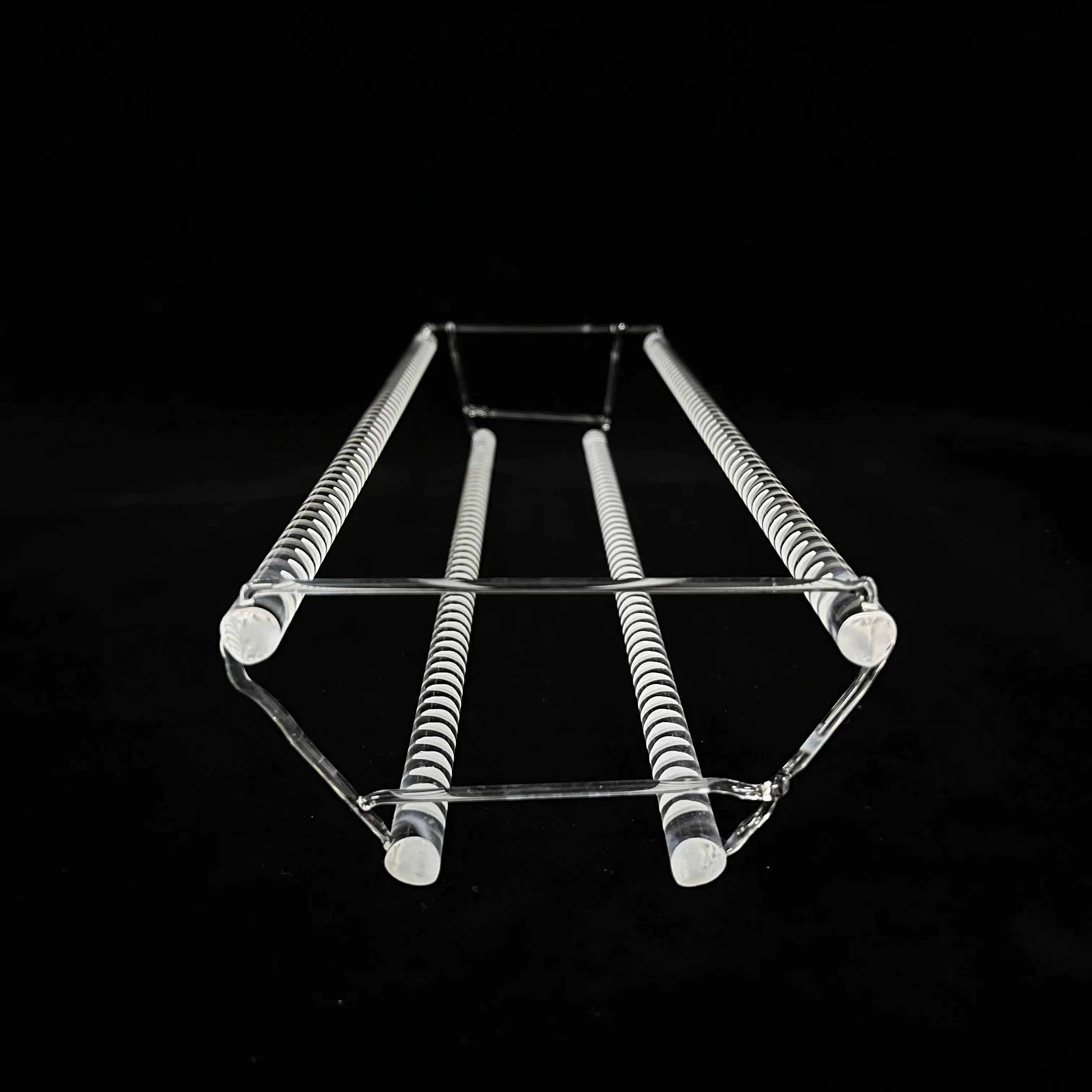 Quartz Wafer Boat For  Experiments Wafer Carrier  Clear Quartz Glass Boat Quartz Instrument