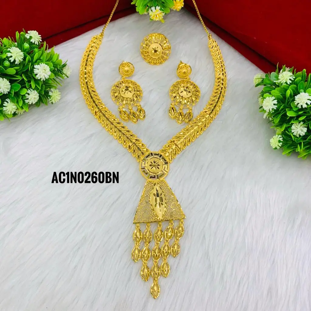 Gold Plated -Jewelry Sets / Women: Jewellery  Necklace Set