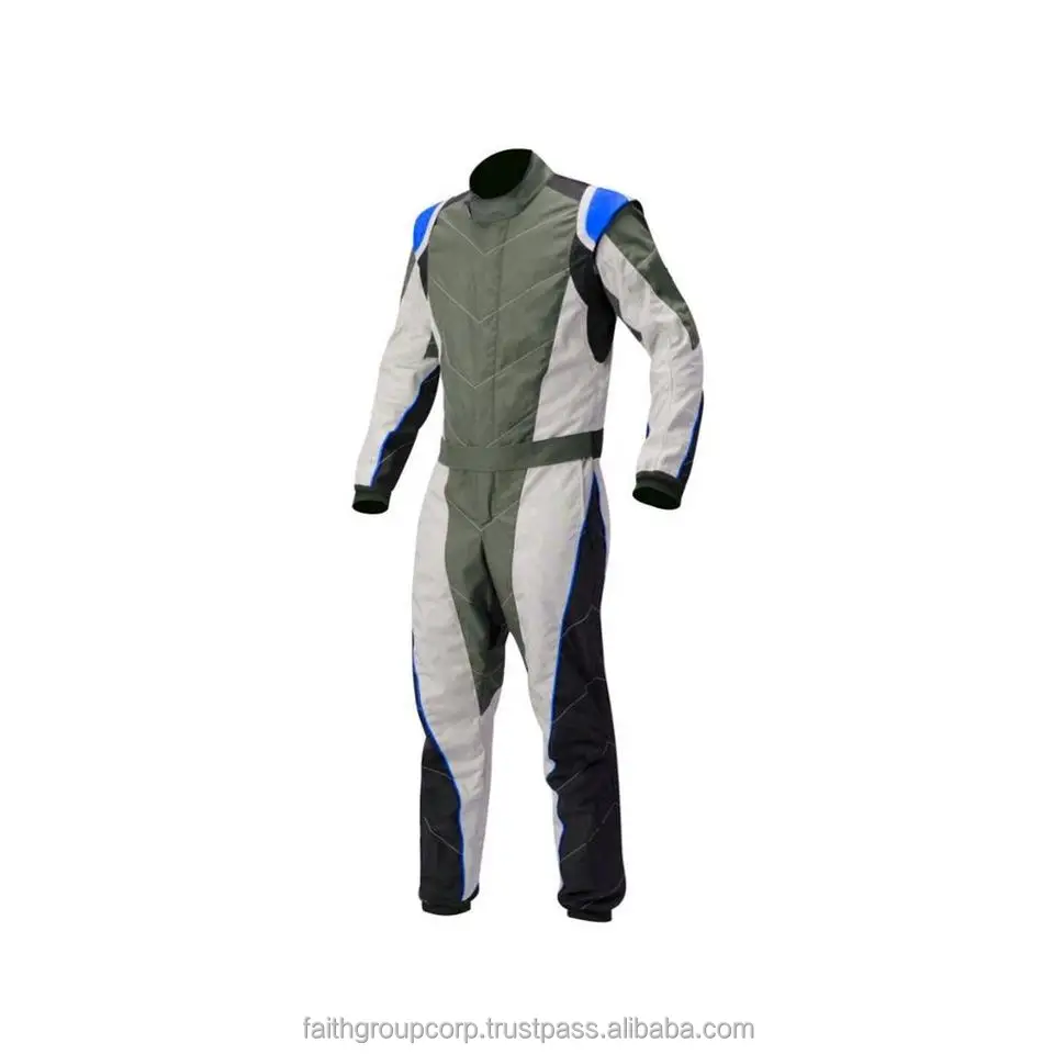 Women Body Ski Suit Cotton Racer Training Overall Club Protective Coverall Flames Retardant Car Racing Karting Practice Suit