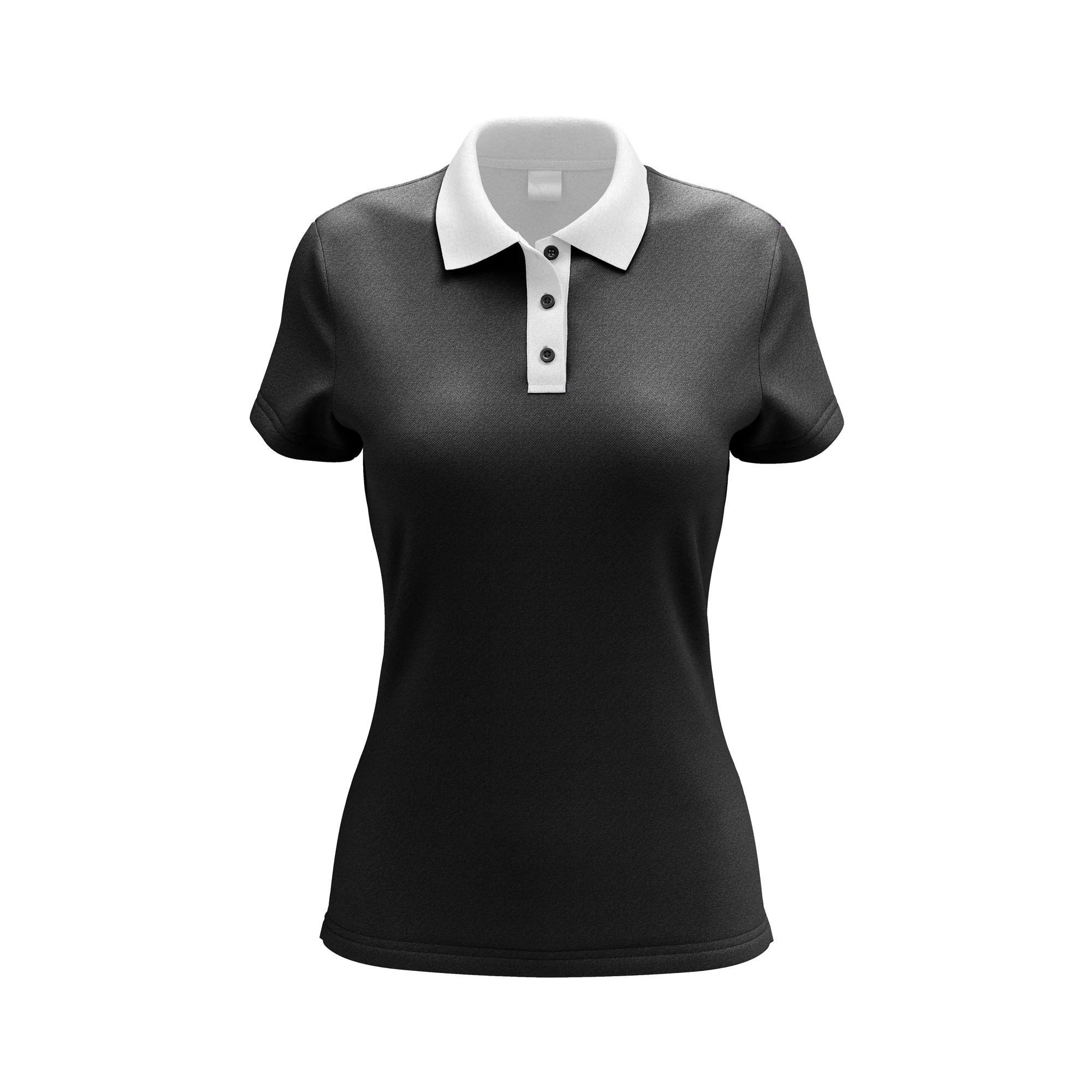 Лучшая цена женская рубашка-поло на заказ роскошная качественная рубашка для гольфа дышащий материал с индивидуальным логотипом и тканью