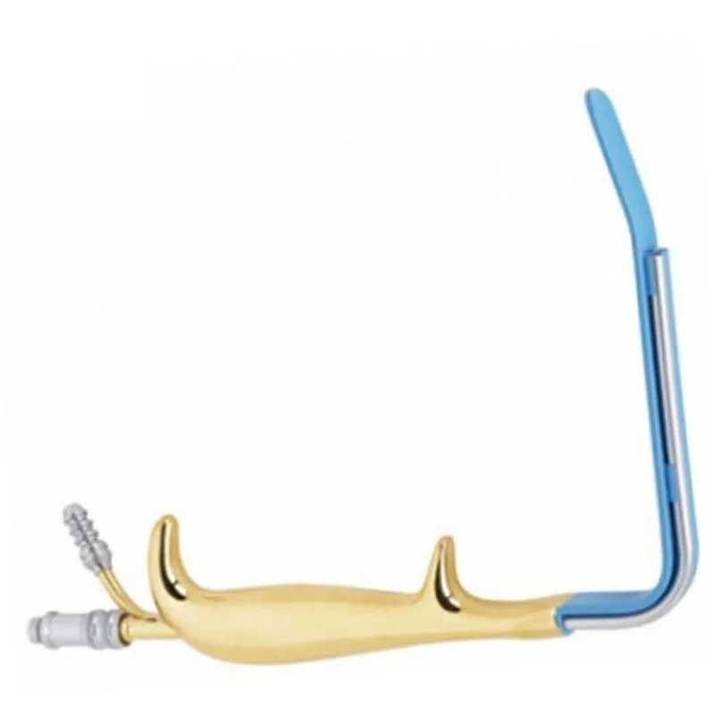High Quality Brand New Retractor Insulated With Fiber Optic Light Guide and Suction Tube With Smooth End Medical Plastic Surgery