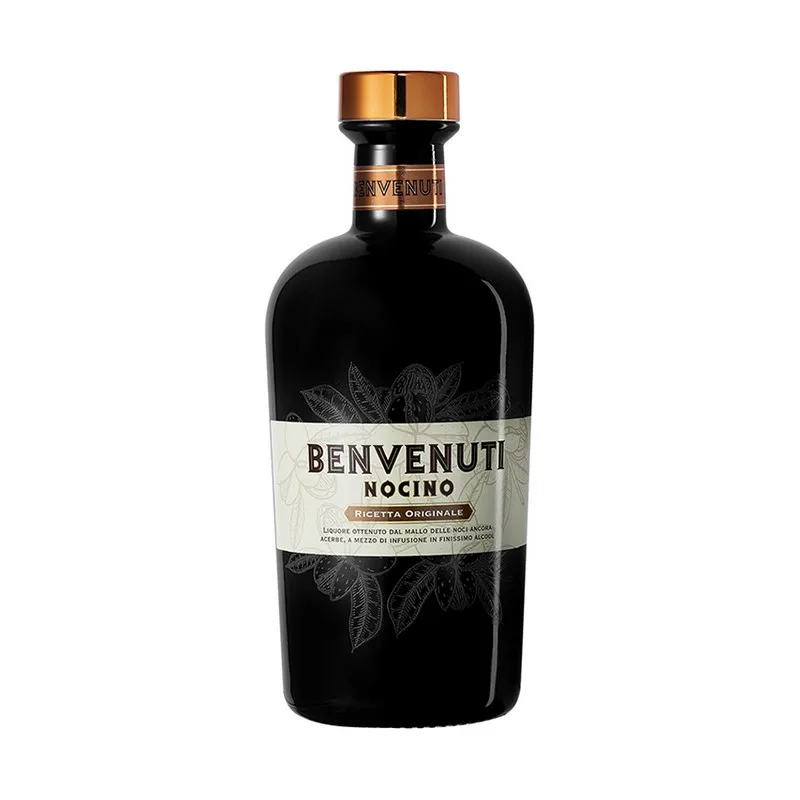 Premium line Top Quality Made in Italy Nut-based Liqueur Nocino Benvenuti 6 x Bottle 0.70ml ready for export