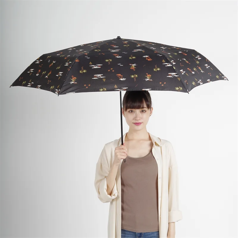 designer umbrella flamingo mini