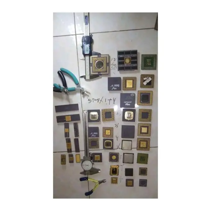 Intel Pentium Pro Ceramic/cpu Processor with Gold Scrap AMD CPU Ceramic Processor Pins for Sale