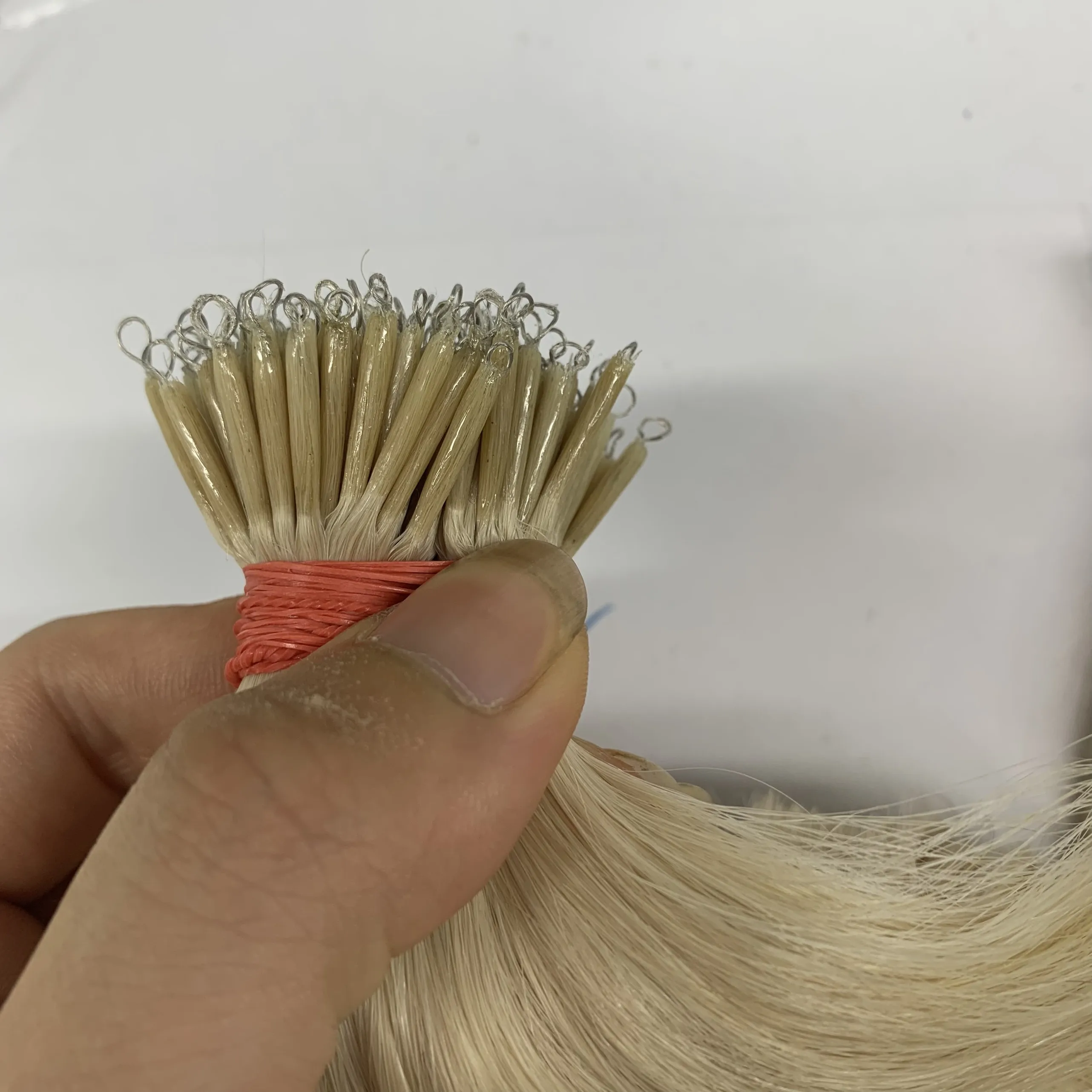 Latest Available In Stock Human Hair Vietnam Pre Bonded Tip Raw Virgin Hair Vendor Nano Tip Hair Extension