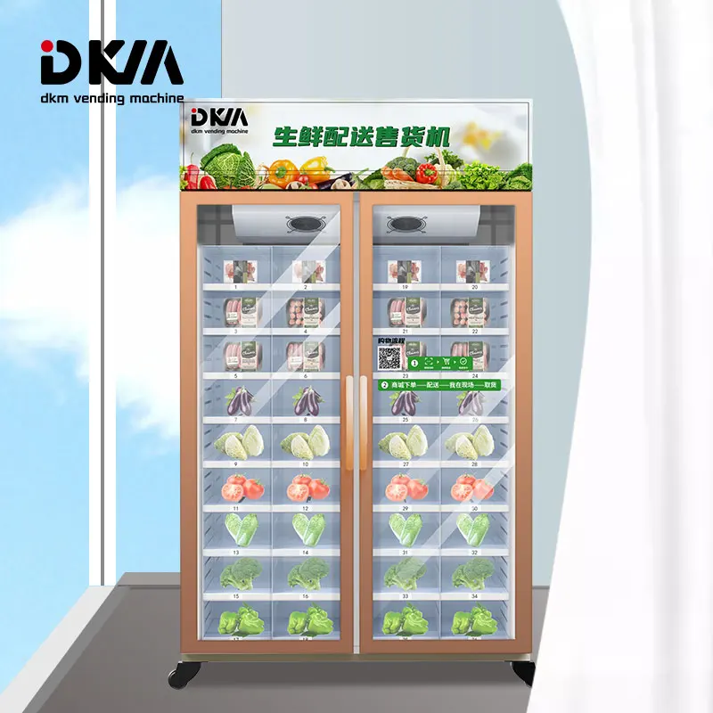 Dkmvending Good Selling And Farm Fresh Egg Drug Vending Machine Locker With Card Reader