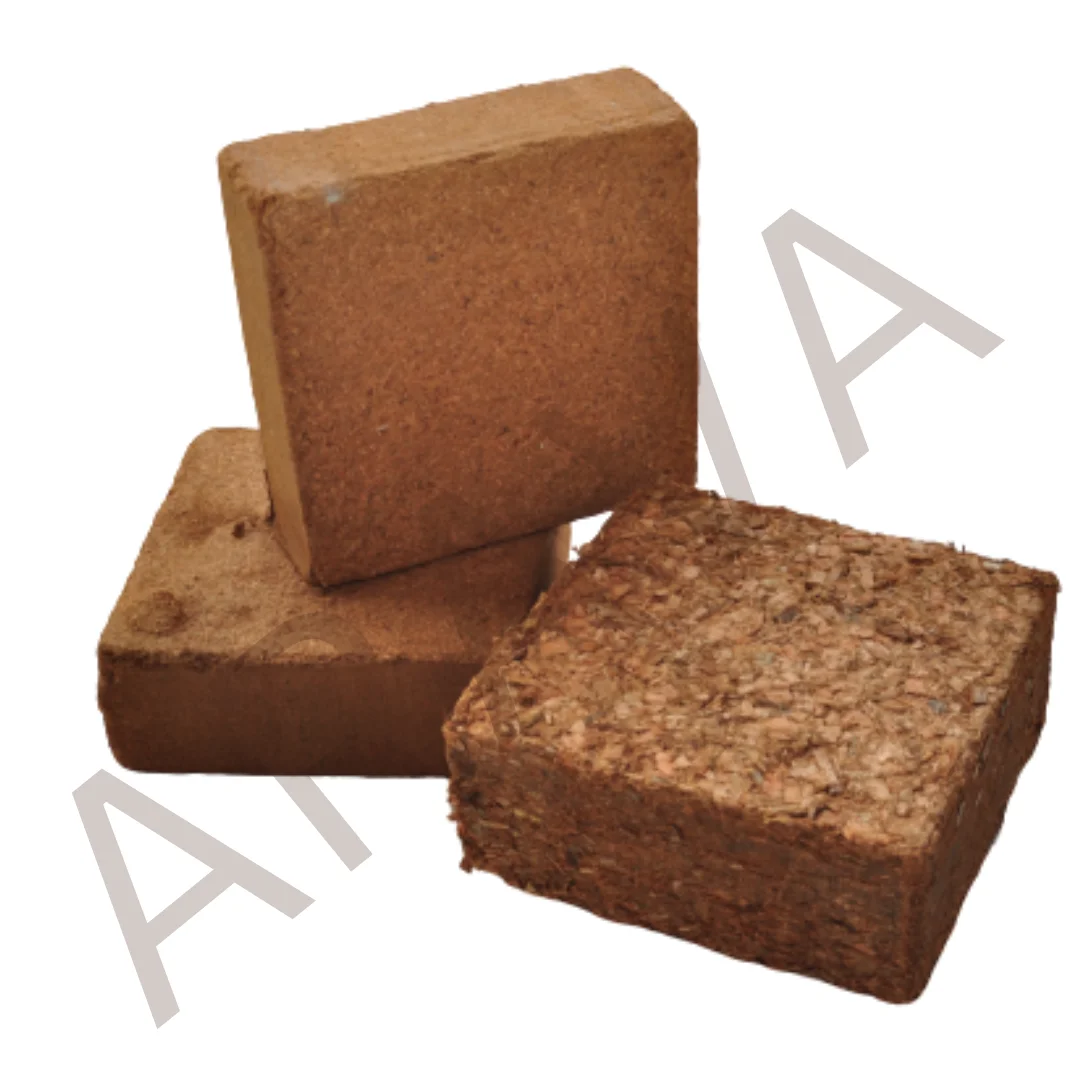 Coco Peat 5KG Block 100% Natural Compost Hydroponic Growing Media Premium Coir PH 5.5 - 6.8 Of High/Low Quality Cocopeat Block
