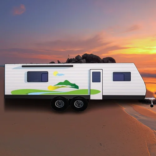 Прямая Заводская Крышка Rv Camper дорожный ПРИЦЕП полная мебель дом на колесах с полной мебелью и электрическими приборами