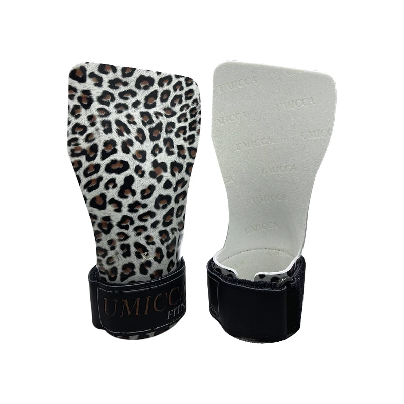 OEM/ODM Comfortable Anti-slip Leather Grips for Strength Training Weight Lifting and Pull-up Rubber Grip