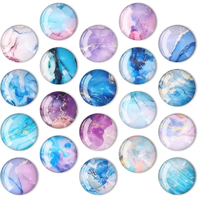 Factory Custom Round Resin Material Fridge Magnets For Home Decorative and Gifting Use Available at Low Price