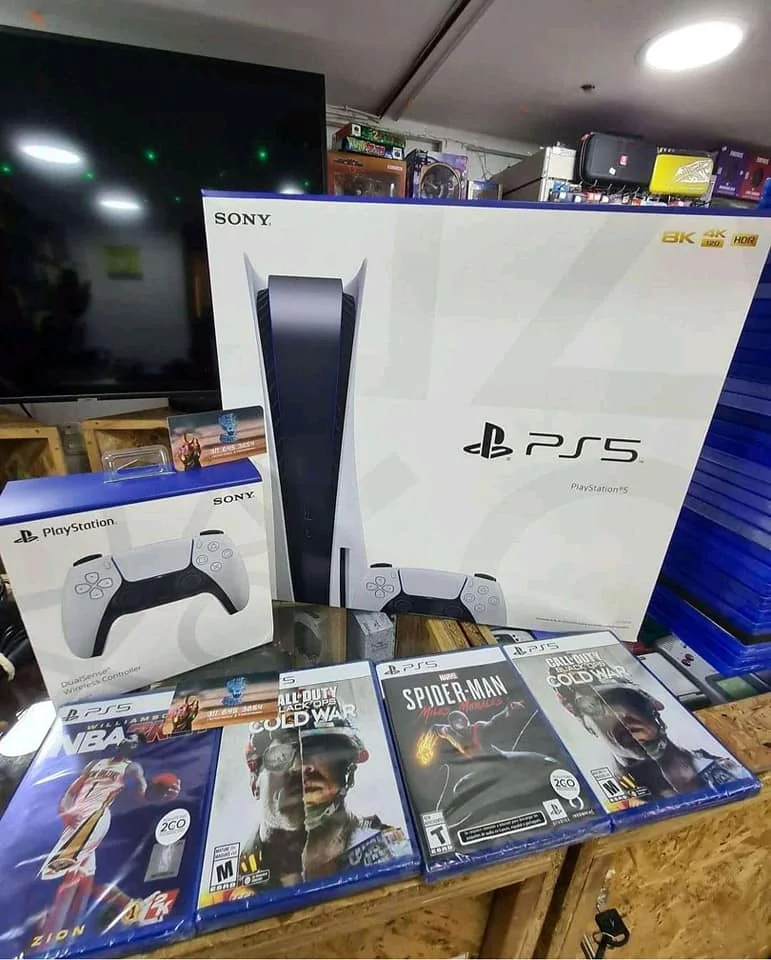 Consola de videojuegos PS5/PS4 PS5, 10 juegos, 2 controladores con envío gratis