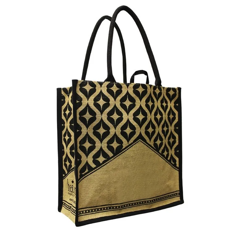 Jute Shopping Bag Eco-Friendly New Design 100% Natural Export Oriented Wholesale Products from India