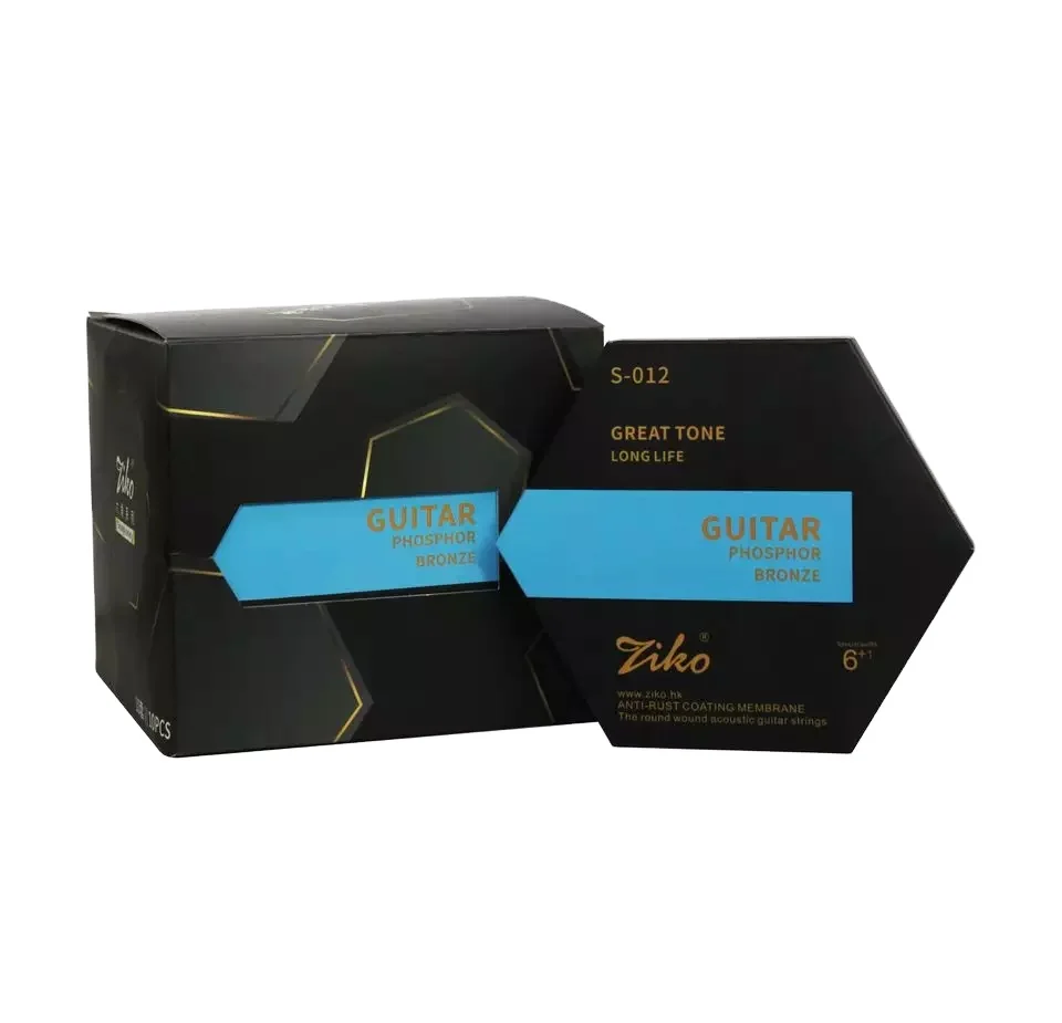 Wholesale Factory Directly  S-012 Guitar Accessories Phosphor Bronze Exterior Acoustic Guitar Strings for sale