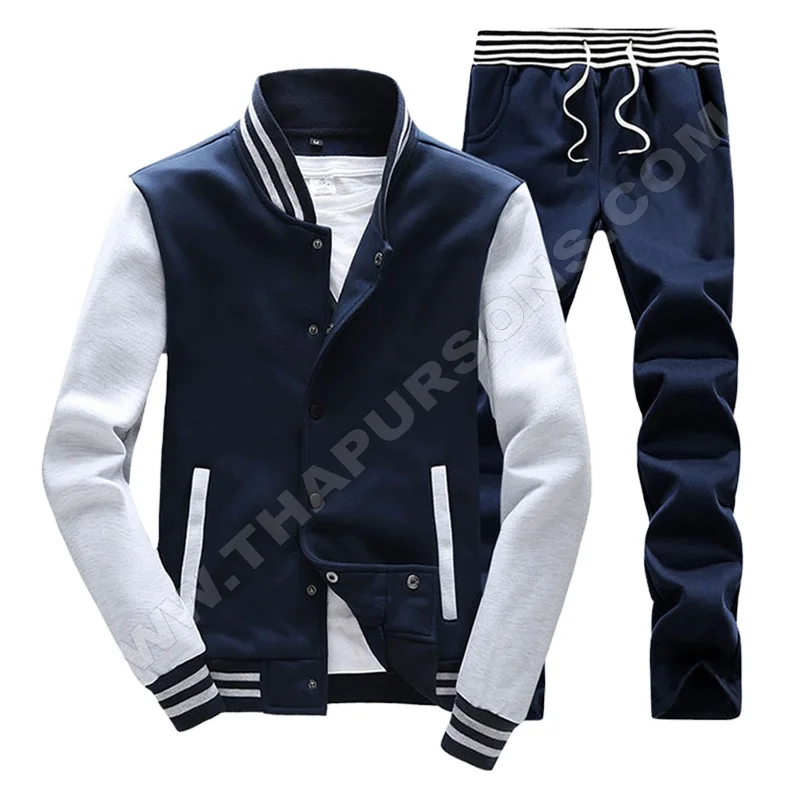 Custom Design Your Own Logo Oem Service Quick Dry Slim Fit Warm Up Tracksuit Set