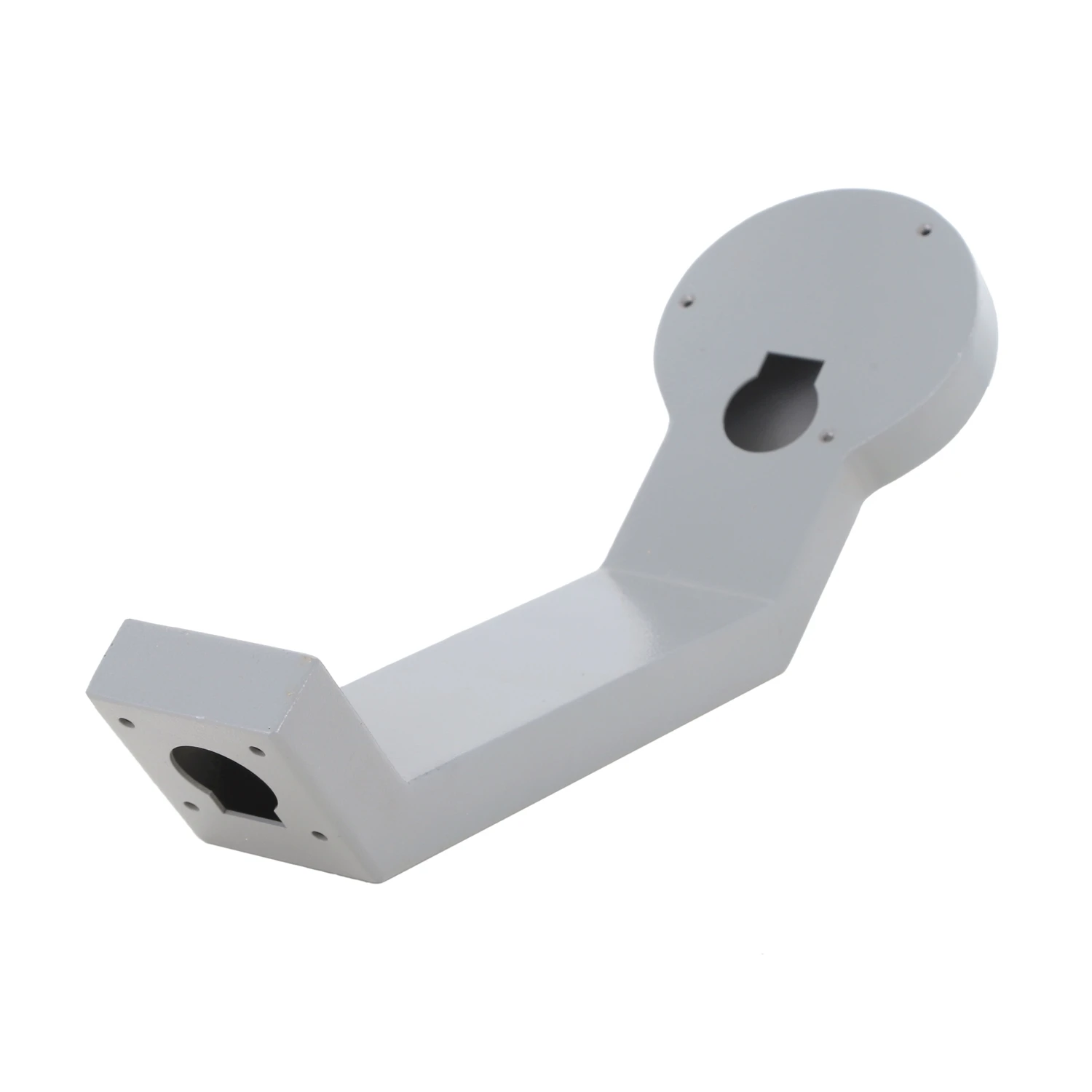 Custom Powder-Coated Iron Equipment Mounting Bracket - CNC Laser Cutting Precision Sheet Metal Fabrication