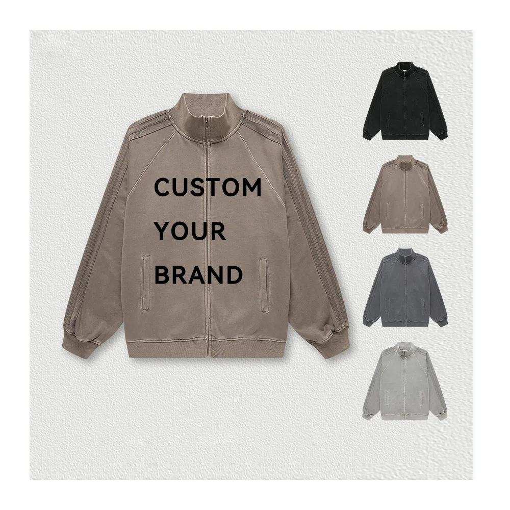 Custom zip up hoodie unisex streetwear anime Hoodie Casual Heavy Weight Cotton  Hoodie Jacket For Couple