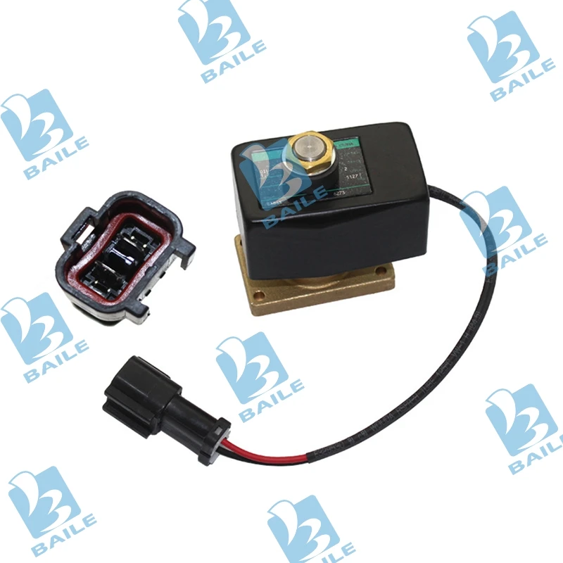 Engine Machinery Parts 714-07-16730 Solenoid Valve Assembly For Komatsu S6D108-1 S6D125-1