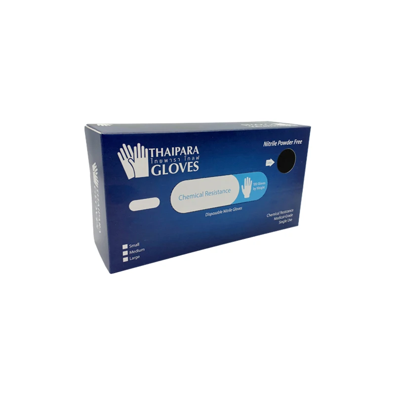 Black NItrile Glove in thailand